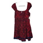 Free People Women's L  Tabitha Mini Dress Floral Print Smocked Casual Party Dress Photo 1