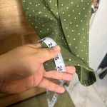 Susan Bristol Vintage women’s Green Polka Dot Pants size 14p Photo 3