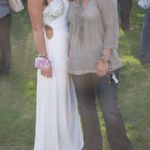 White Prom Dress Size 2 Photo 4