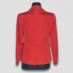 Evan Picone  Red Linen Cotton Blazer Jacket Small Photo 1