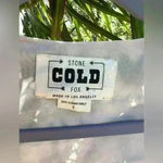 Stone Cold Fox  Lace Crochet Crop Top Size Small Black Charlie Blouse Bell Sleeve Photo 2