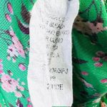 Ces Femme 2X Green Too w/Floral Print w/Keyhole Button Closure & Bell Sl… Photo 7