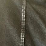 ZARA  Women’s Black Striped Slit High Waisted Skinny Pants SZ 4 #1130 Photo 11