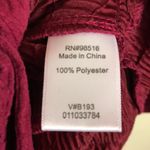 Coldwater Creek Women’s Soft Textured Magenta Red Button-Up Cardigan Blouse Photo 8