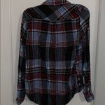 Shyanne Burgundy and Blue Plaid Flannel Photo 2