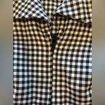 All that jazz VINTAGE ALL ABOUT JAZZ Women’s Gingham Zip Up‎ Collared Jacket Cropped Size 5/6 Photo 5