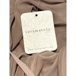 Free People  Cocoa Corset Bodysuit Size M Sleeveless Hook and Eye Thong Teddy‎ Photo 10