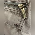 Michael Kors  Olive Green Utility Vest Dress with Zip Front (1070) Photo 7