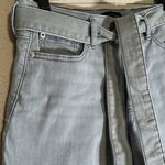 Banana Republic  Gray Denim Jeans Tie High Waist Shorts Size 30 10P 10 Petite Photo 11