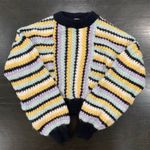 ZARA  CROP SWEATER WOMENS SMALL CHUNKY KNIT BALLOON SLEEVE Photo 1