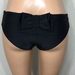 Black bow bikini bottoms Black Photo 2