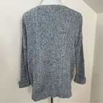 Madewell Plaza Slouchy Fit Knit Sweater Gray/Black Space Dye S Photo 2