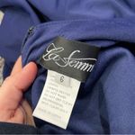 La Femme 30458 Navy Trumpet Gown Jersey 6 Photo 6