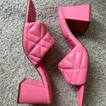 ZARA Pink Block Heels Photo 0