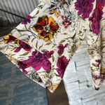 Allison Joy  floral pullover blouse with bell sleeve Photo 3