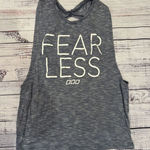 Lorna Jane  Fearless tank top size medium excellent pre loved condition blue whit Photo 0