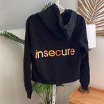 Madhappy  Hoodie Block Party Insecure Inglewood Black‎ Sweatshirt XS Photo 1