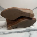 Jack Rogers Women's Tan Leather Wedge Emery Ankle Boots Sz 10 Closet Staple Photo 7