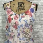 New Collection Floral Overlay Dress Pink Size L Photo 1