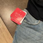 Isabel Maternity Maternity Crossover Panel Midi Jean Shorts  by Ingrid & Isabel Photo 6