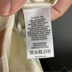 HD in Paris Anthropologie cream peach v-neck tank blouse women’s size 2 dressy Photo 7