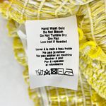 Lush Clothing New Lush Printed Puff Sleeve Smocked Crop Top Yellow Photo 14