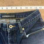 EXPRESS Jeans Flare High Rise Womens Size 5/6 Dark Wash Classic Casual Simple Photo 7