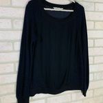 Trina Turk Mixed Media Animal Print Sweatshirt Size M Photo 1