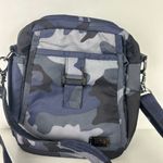 Lug Infinity Can Can Camo Crossbody Bag Nylon RFID Convertible Blue Photo 1