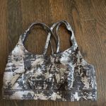 Lululemon Athletica Gray Sports Bra with Racerback Photo 0