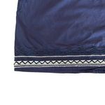 Lucky Brand ⭐️ navy and white embroidered bohemian blouse top size small Photo 9