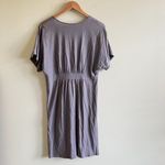 Garnet Hill V Neck Empire Waist Short Sleeve Midi Dress Womens Sz S Cott… Photo 5