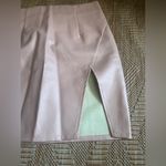 Lulus Women's Pink Faux Leather Mini Skirt with Side Slit,Size XS Photo 1