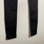 Rag and Bone Flat Front High Rise Pull-on Elastic Waist Black Denim Jeans Photo 11
