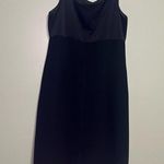 YL By Yair Little Black Dress Fitted Mini SZ 6 Sleeveless Multimedia Neutral Photo 3