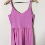Athleta Elation V-Neck Hybrid Dress Bubblegum Maritima Pink Womens Size S Photo 3