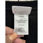 JMS Black V Neck Knit Sweater Long Sleeve Size 3XL Soft Acrylic Photo 2