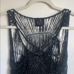 Unif  Jane Birkin Black Macrame Dress Photo 5