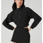Alo Yoga  Clubhouse Black Women's Jacket Photo 0