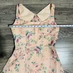 Marchesa Notte Bridesmaid Women Pink Floral Backless Sleeveless Dress Size 2 Photo 12