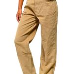 NWT Emprye Women’s Tori 90s Beige Khaki Corduroy Skate Pants 0 Tan Photo 0
