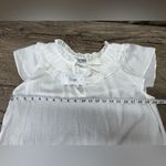 Derek Lam  10 Crosby white short sleeve blouse size large NWT Photo 5