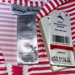 Tommy Bahama Breaker Bay Stripe Long Sleeve Hooded Rashguard Pink XS / 4 Photo 6