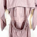 Athleta NWT x Alicia Keys Utility Open Back Jumpsuit 4 Smoked Almond Photo 6