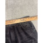 We The Free  black straight‎ leg distressed jeans size 31 curvy Photo 10