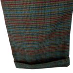 NWT Anthropologie Cartonnier Plaid Ankle Pants Brown Size 2 Preppy Academia Photo 9