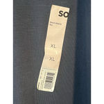 SO  V Neck Top Womens Size XL Blue Short Sleeve T Shirt Soft Loose Fit Tee NWT Photo 6