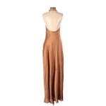 Show Me Your Mumu  Jasmine Halter Maxi Dress in Copper Luxe Satin L NWT Photo 6