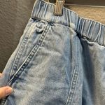 Madewell  Denim Easy Pull On Shorts Size Medium Photo 5