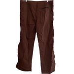 prAna Hiking Pants Convertible Roll Up Brown Outdoor Casual Size L Gorpcore Photo 5